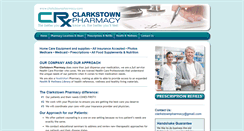 Desktop Screenshot of clarkstownpharmacy.com